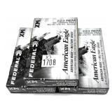 x3- Boxes of .223 REM 55-grain FMJ Federal XM
