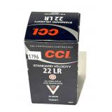 Brick of CCI .22 LR target cartridges, 500 rounds
