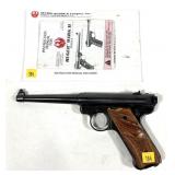 Ruger Mark II -.22 LR. Semi-Auto Pistol, 6"