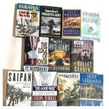 Lot: 11 Assorted Military/War Books & Novels