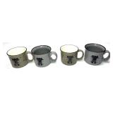 Lot: 4 NRA Coffee cups