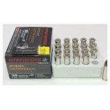Winchester .38 Special +P 130 Gr. cartridges,