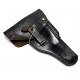 WWII German leather Luger holster