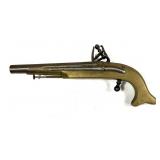 .54 Cal. Flintlock Belt Pitol, 7" Round Barrel,