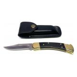 Buck 110 one-blade folding knife with Buck