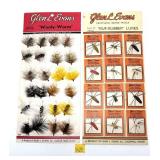 Lot: Glen L Evans "Wooly-Worm" lures