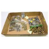 Lot, assorted loose cartridges and brass