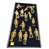 Lot: Collection of 15 Grey Iron Soldiers,