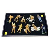 Lot of 10 Barclay & Manoil Soldiers, includes,