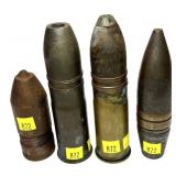 Lot, 4 dummy cartridges