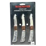 Winchester 3 knife set in package
