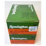 x2- Boxes of Remington No. 9/5 large ammo primers,
