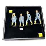 Lot of 4 Barclay Soldiers, Includes,