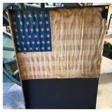 Antique 39-Star U.S. Flag, 25" x 32"
