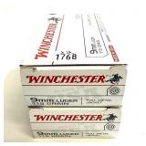 x2- Boxes of 9mm Luger 115-grain FMJ Winchester