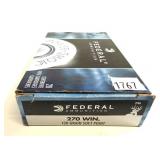 Box of .270 WIN 10-grain Federal SP cartridges,