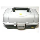 Plano tackle box with contents includes assorted