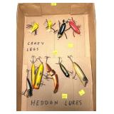 Lot: assorted vintage fishing lures, includes: