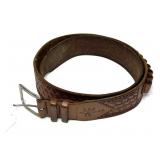 Leather Cartridge Belt Marked GEO Lawrence Co.,