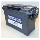 Plastic ammunition box