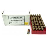 50 Rds. 9mm cartridges