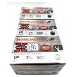 x3- Boxes of 12 Ga. 2.75" Winchester rifled HP
