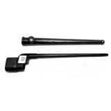 Spike bayonet with scabbard