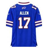 Buffalo Bills Josh Allen Blue Embroidered