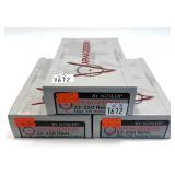 x3- Boxes of .22-250 REM. 55-grain FB HP Nosler