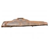 Tourbon leather gun case, 50" L