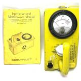 Vintage Civil Defense Radiological Survey Meter,