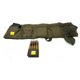 Lot, .30 Cal. 8 Rd. cartridge belt marked Hyman