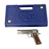 Colt Government Model 1911 Stainless .45 Auto