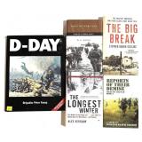 Lot: 5 Assorted Military/War Books & Novels