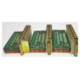 Lot, 3 Remington .38-55 WIN vintage cartridges,
