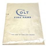 Colt Fire Arms Vintage Catalog