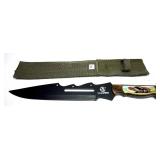 C-F USA Saber hunting knife with sheath, with