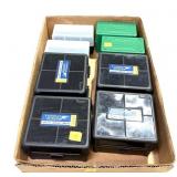 Lot, assorted plastic ammo cases, 8 pcs.