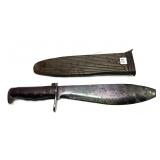 US 13313 knife marked SA 1912 with scabbard