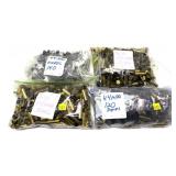 Lot, 4 bags of .44 Mag.: 3-brass, 1-nickel,