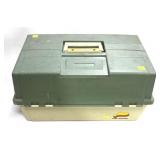 Plano tackle box with contents includes: