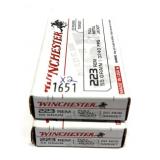 x2- Boxes of .223 REM. 55-grain Winchester