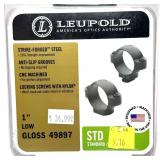 Leupold 1" STD scope rings, new in package
