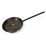 Cowboy chuckwagon campfire pan, 16 1/2" Diam.