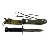US M7 Bayonet with scabbard