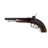 Percussion .41 Cal. SxS Pistol, 10" Barrels,