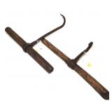 Lot: Antique Hay Hooks