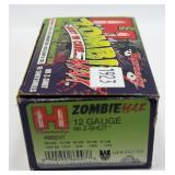 Box of 12 Ga. 2.75" OO Z-shot Hornady zombie
