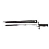 European Bayonet with scabbard