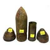 Lot, 4 assorted dummy cartridges/tips